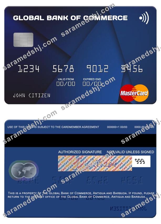 Antigua and Barbuda Global Bank of Commerce mastercard